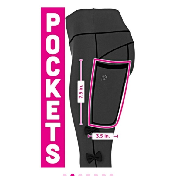 POPFIT leggings BOWI purple/lavender high rise full length Medium - Picture 4 of 11